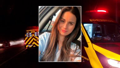 Imagem referente a Velório de gestante que morreu em grave acidente em Cascavel ocorre em Rio do Salto