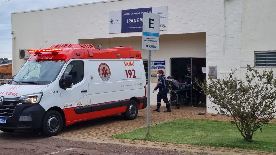 Homem sofre infarto e é socorrido pelo Samu em Cascavel