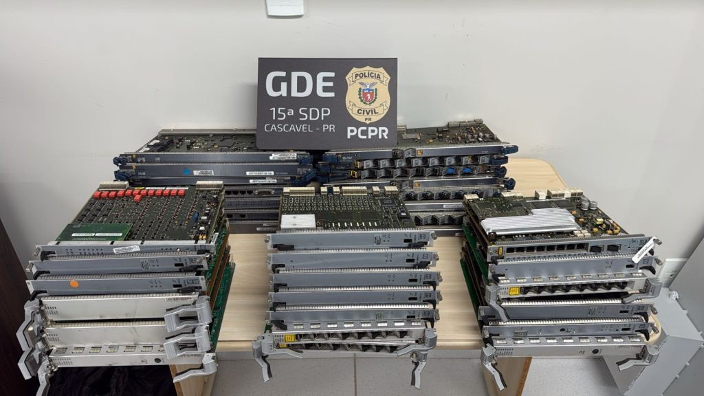 Furto de equipamentos gerou prejuízo de cerca de R$ 90 mil para empresa de telecomunicações