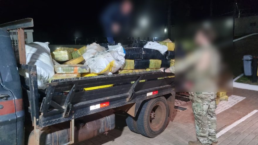 Homem é preso com grande quantidade de maconha em Sede Alvorada