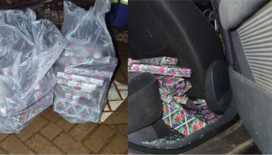 Carro carregado com maconha é abandonado na BR-277 em Céu Azul Imagem referente a Carro carregado com maconha é abandonado na BR-277 em Céu Azul