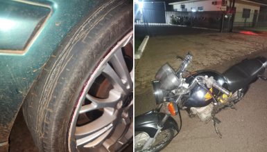 Imagem referente a Moto e carro são apreendidos em blitz da PM em Cascavel