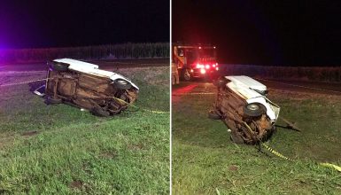 Imagem referente a Feminicídio: Homem joga carreta contra carro da ex-mulher e acidente mata vítima