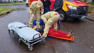 Imagem referente a Homem tem lesão grave na cabeça ao ser atropelado no Jardim Clarito