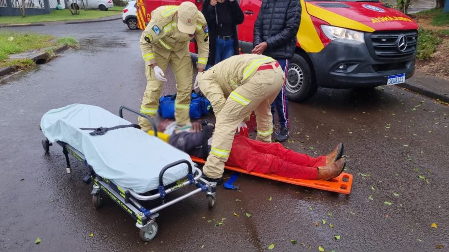Homem tem lesão grave na cabeça ao ser atropelado no Jardim Clarito