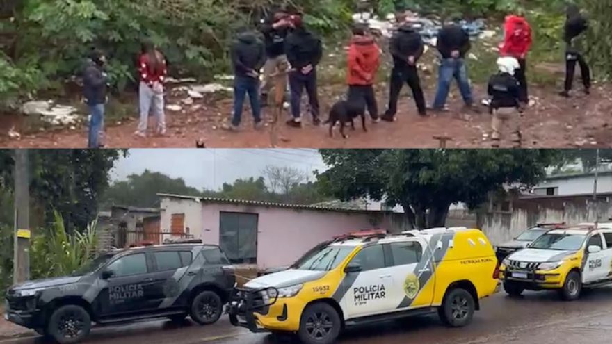 Polícia Militar estoura ponto de venda de drogas denunciado pela CGN no Cancelli