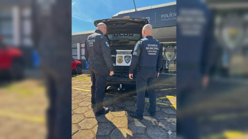 Homem é preso por violência doméstica após resistir à abordagem da Guarda Municipal em Cascavel