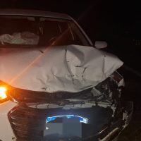 Colisão frontal deixa homem ferido na PR-468, em Moreira Sales Imagem referente a Colisão frontal deixa homem ferido na PR-468, em Moreira Sales