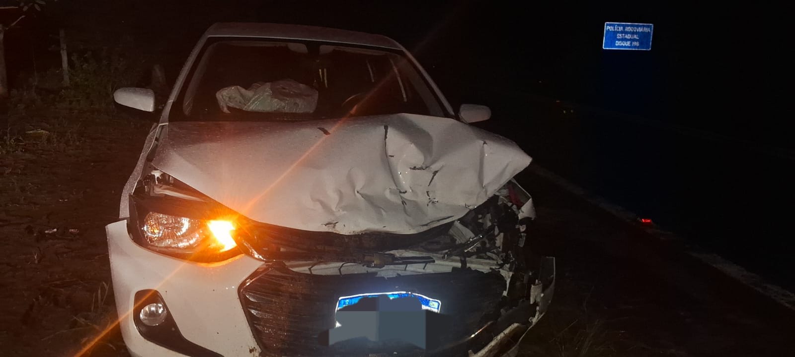 Colisão frontal deixa homem ferido na PR-468, em Moreira Sales Colisão frontal deixa homem ferido na PR-468, em Moreira Sales
