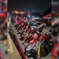 Imagem referente a Guincho cheio após ação do GOTran na Operação Sinergia III em Cascavel