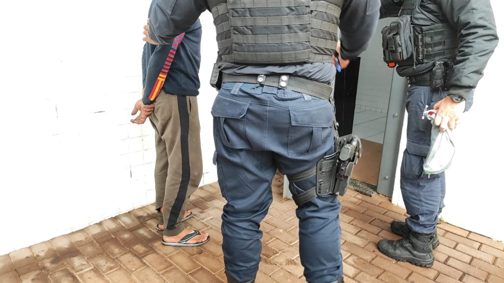 Agressão contra mãe de 94 anos: Homem é preso pela Guarda Municipal no Bairro Alto Alegre