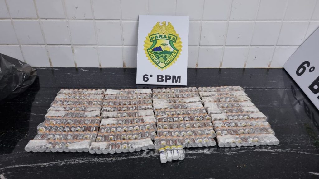 360 ampolas de Mounjaro avaliadas em R$ 180 mil são apreendidas na rodoviária de Cascavel