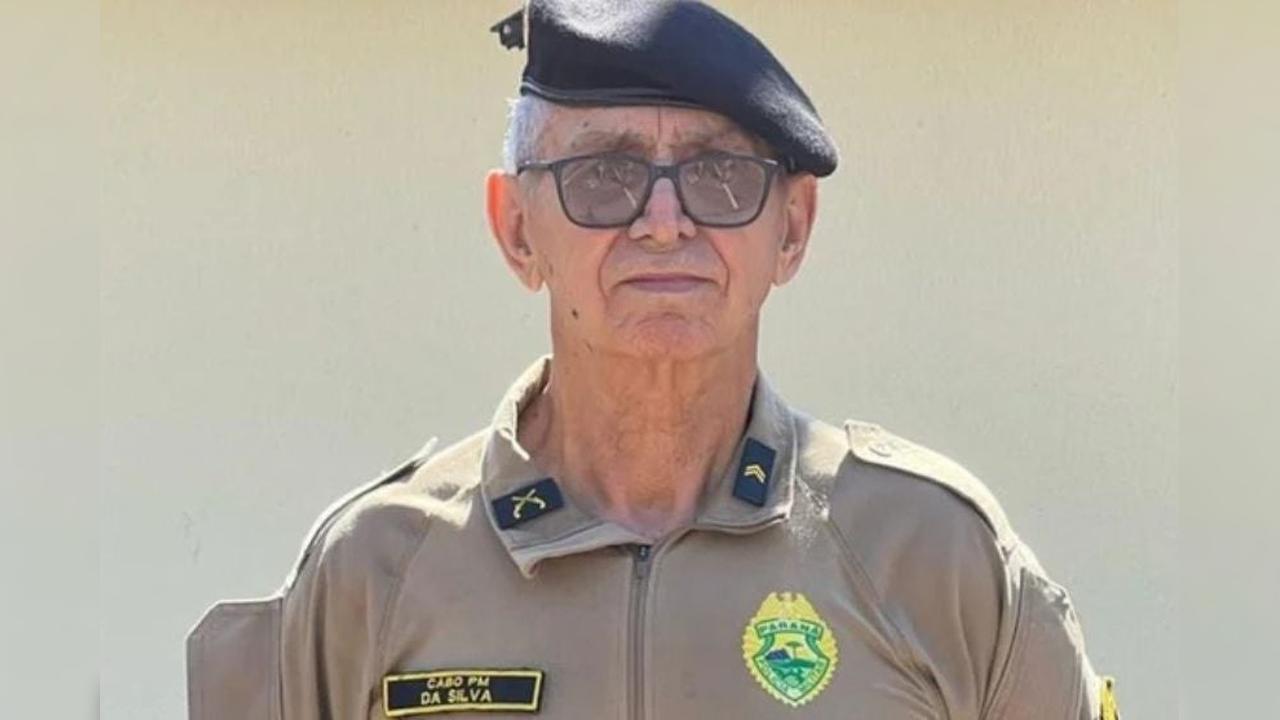 Morre Cabo da Silva, policial mais antigo da ativa da Polícia Militar do Paraná