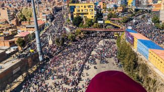 Bolívia registra 23 bloqueios e marchas antigoverno chegam a La Paz