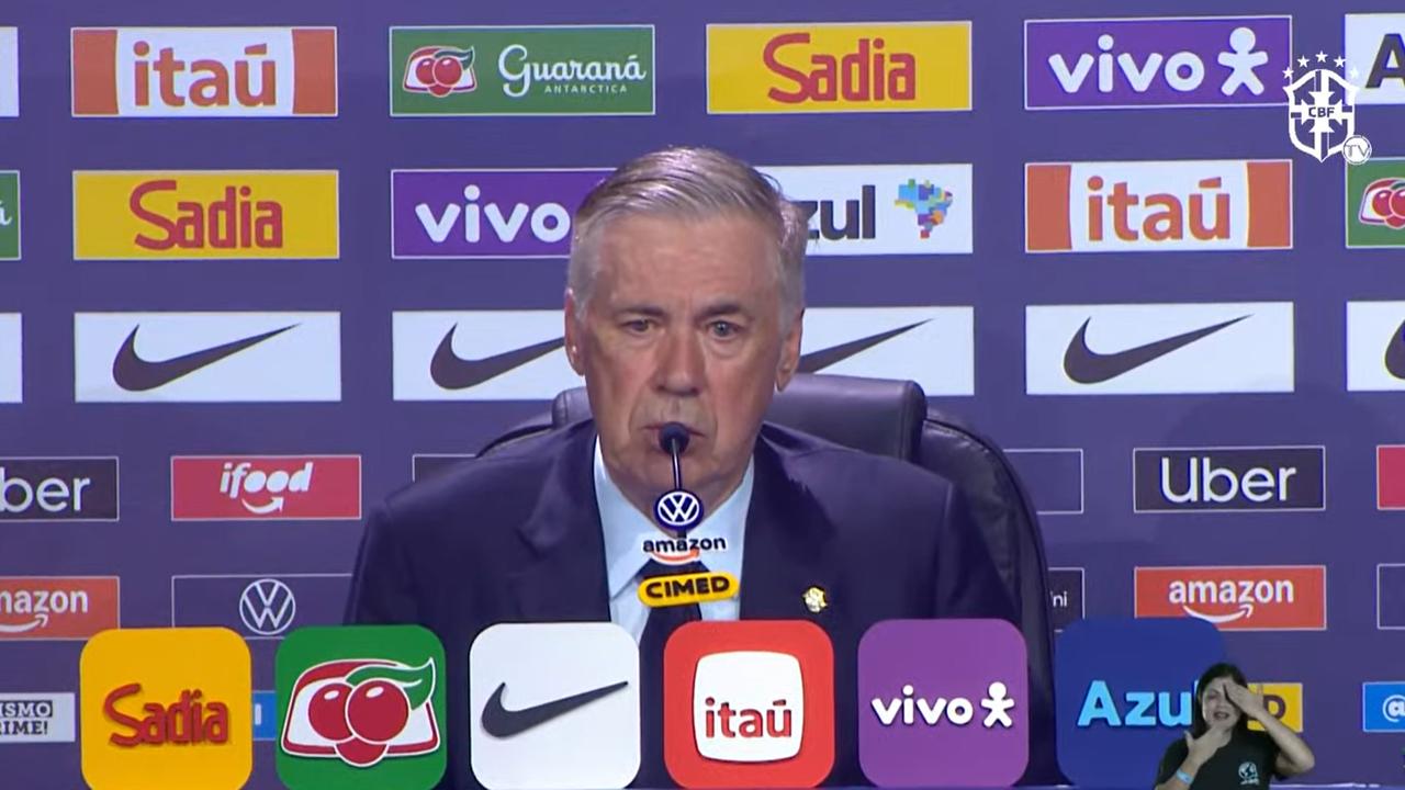 Ancelotti convoca Neymar, Vini Jr e mais 24 jogadores para defender o Brasil na Copa do Mundo Ancelotti convoca Neymar, Vini Jr e mais 24 jogadores para defender o Brasil na Copa do Mundo