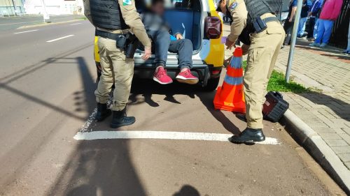 Motorista é detido após causar série de acidentes em Cascavel Imagem referente a Motorista é detido após causar série de acidentes em Cascavel