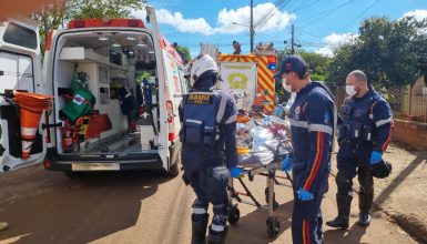 Imagem referente a Pássaro morto e cão desidratado: Após desconfiança, bombeiros arrombam porta e localizam idoso que teve AVC há 4 dias