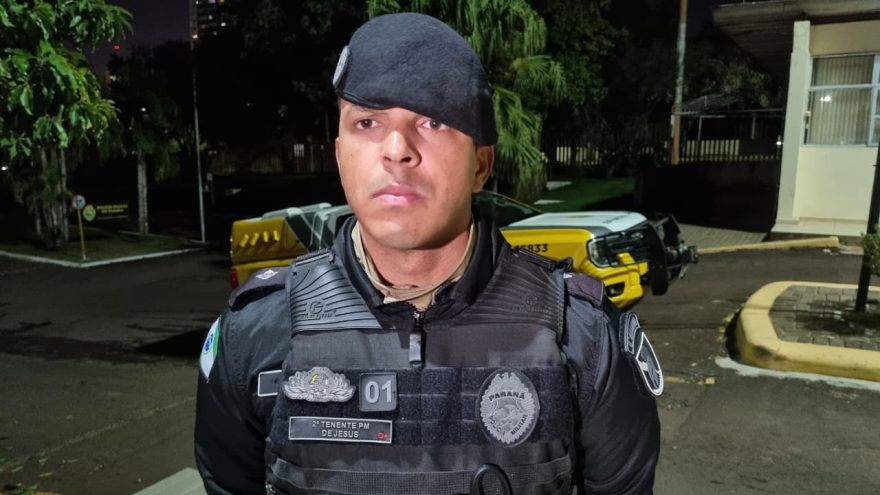 “Ele confessou o desvio e indicou onde estava o restante das tintas”, diz tenente sobre apreensão em Cascavel