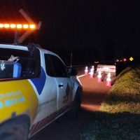 Imagem referente a Problema mecânico em veículo mobiliza atendimento na BR-369 em Cascavel