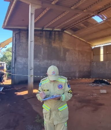 Imagem referente a Homem que morreu após cair de barracão em Sede Alvorada é identificado