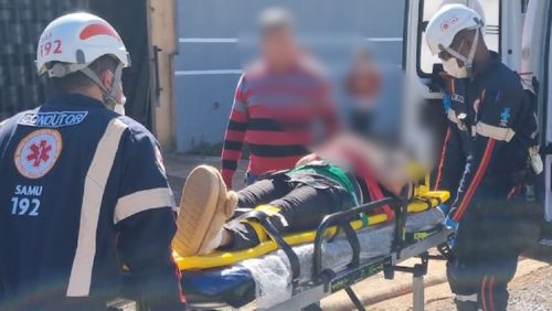 Mulher de 56 anos cai de scooter elétrica e encontra Samu por coincidência no Alto Alegre Imagem referente a Mulher de 56 anos cai de scooter elétrica e encontra Samu por coincidência no Alto Alegre