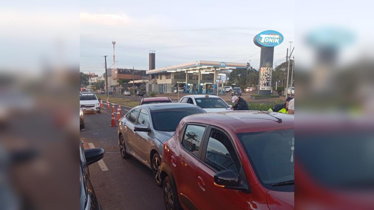 PM detalha acidente que terminou com motorista detido em ação da Transitar