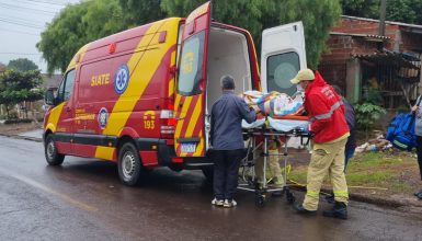 Imagem referente a Idoso cai em casa e é atendido em estado grave
