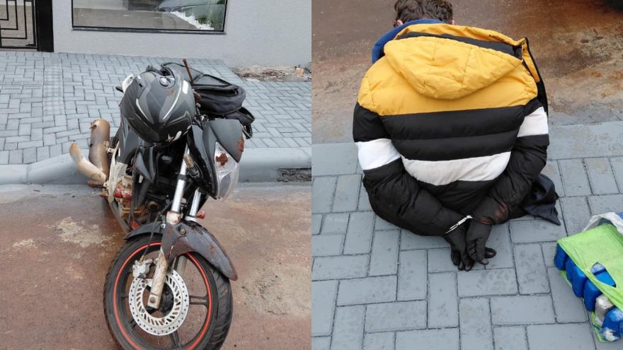 Perseguição termina com homem preso e 6 kg de maconha apreendidos em Cascavel
