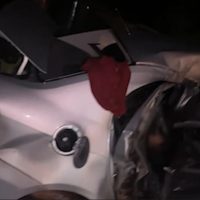 Imagem referente a Veja imagens de tragédia que deixou ao menos três mortos na PR-473