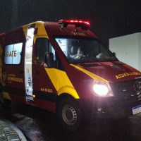 Imagem referente a Mulher fica ferida em colisão entre Chevette e Biz em Cascavel