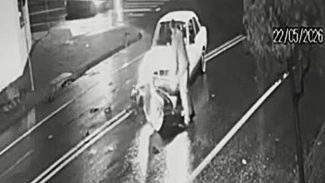 CGN tem acesso a imagens de colisão entre Biz e Chevette no Bairro Brasília CGN tem acesso a imagens de colisão entre Biz e Chevette no Bairro Brasília
