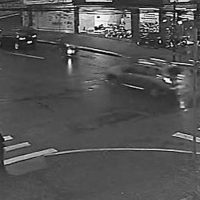 Imagem referente a Imagens mostram acidente com moto no cruzamento da Rua Paraná com Sete de Setembro