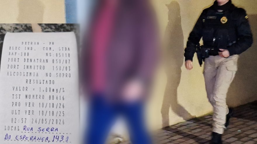 Vectra colide contra caminhão parado; motorista apresentava 1,08 mg/L no bafômetro