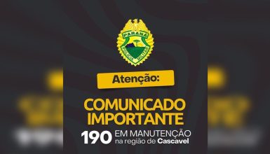 Imagem referente a Polícia Militar divulga número alternativo após 190 ficar indisponível