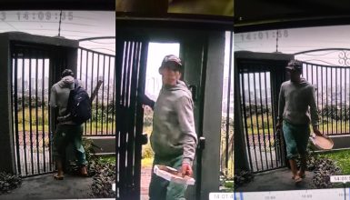 Imagem referente a Casa é arrombada e tem joias, relógios e arma furtados em Cascavel; câmeras registraram ação