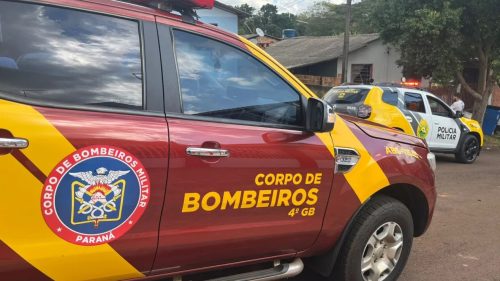 Tragédia em Corbélia: homem morre carbonizado após incêndio destruir quarto