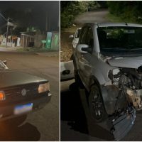 Imagem referente a Acidente entre dois carros assusta moradores no Bairro Neva