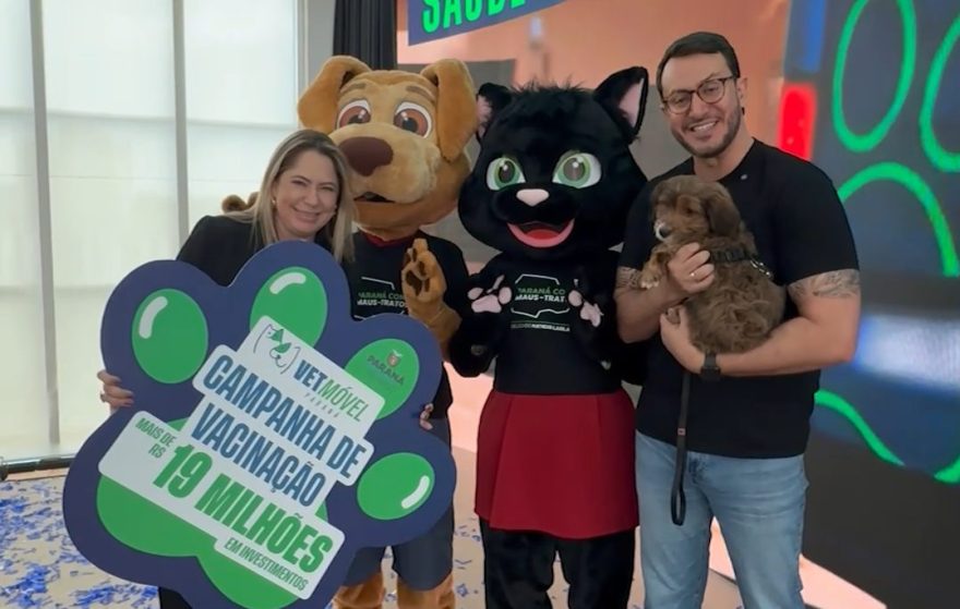 Paraná ganha novo programa itinerante de atendimento veterinário para cães e gatos