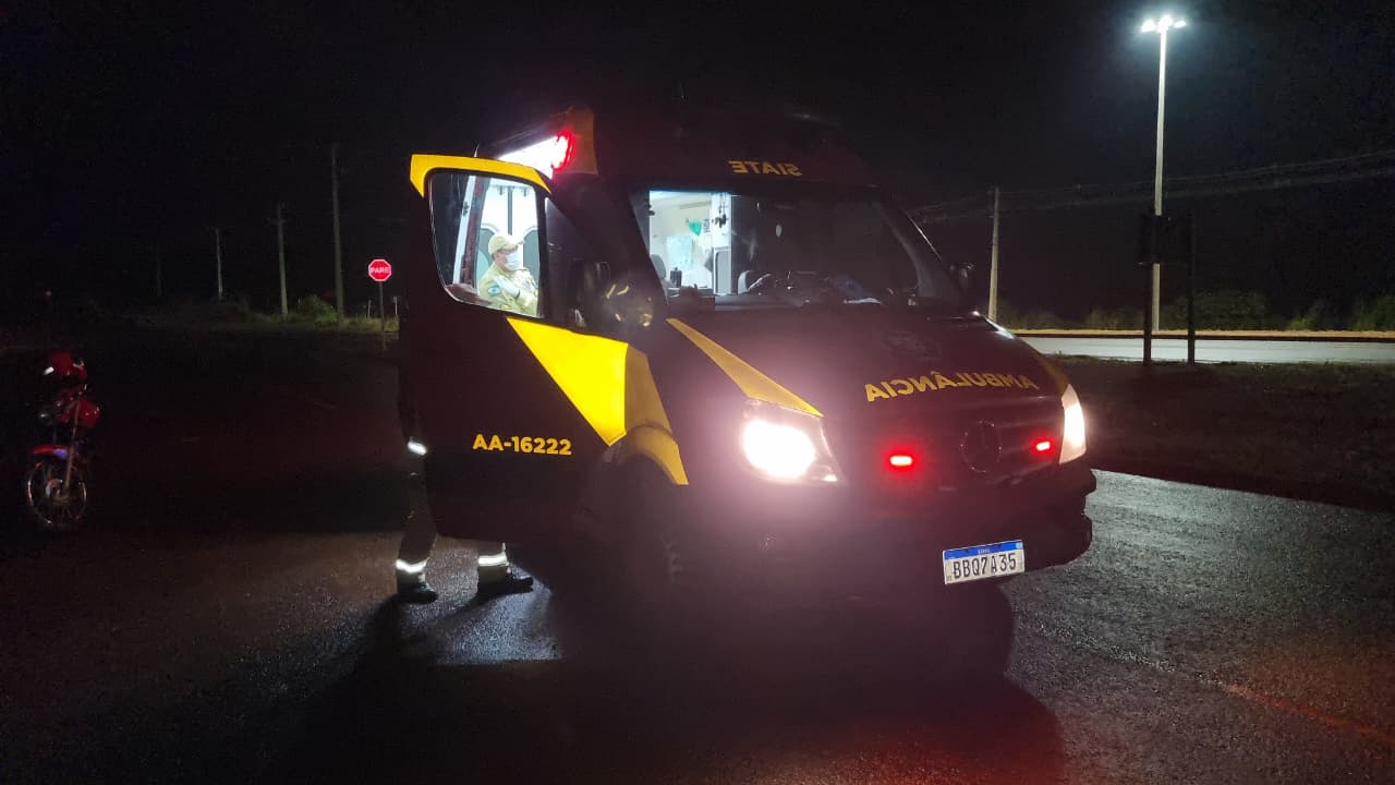 Imagem referente a Jovem sofre laceração no dedo ao ajudar a carregar motocicleta em Cascavel