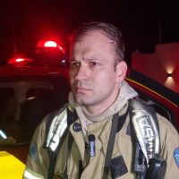 Imagem referente a “A evacuação antecipada evitou uma tragédia”, destaca tenente após incêndio em prédio de Cascavel