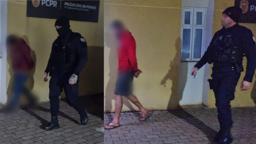 Suspeito com extensa ficha criminal e comparsa são detidos tentando arrombar loja no Centro de Cascavel