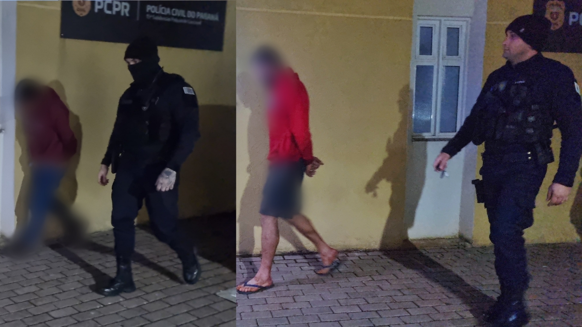 Suspeito com extensa ficha criminal e comparsa são detidos tentando arrombar loja no Centro de Cascavel