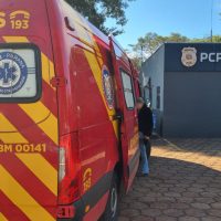 Imagem referente a Homem é socorrido pelo Siate na 15ª SDP em Cascavel