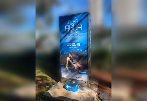 Água para refrescar, para o chimarrão e para os pets: Cascavel recebe novos bebedouros