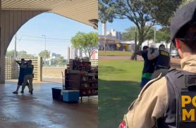 Praça da Bíblia e Terminal Oeste recebem reforço policial nesta quinta-feira (28)