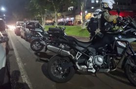 Grande operação reúne PM, GM e Transitar contra baderna e motoristas embriagados