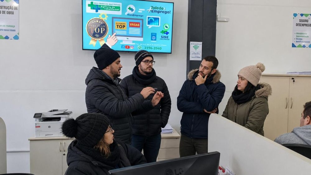 Toledo inicia o dia com centenas de oportunidades de emprego abertas Imagem referente a Toledo inicia o dia com centenas de oportunidades de emprego abertas