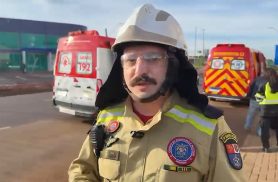 Conforme tenente dos Bombeiros, motorista do Uno passou mal e carona puxou o volante