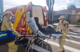 Adolescente sofre queda em colégio de Cascavel e é atendida pelo Siate