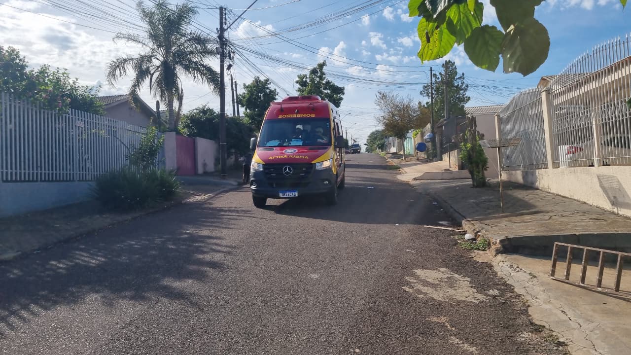 Criança é socorrida pelo Siate no Jardim União